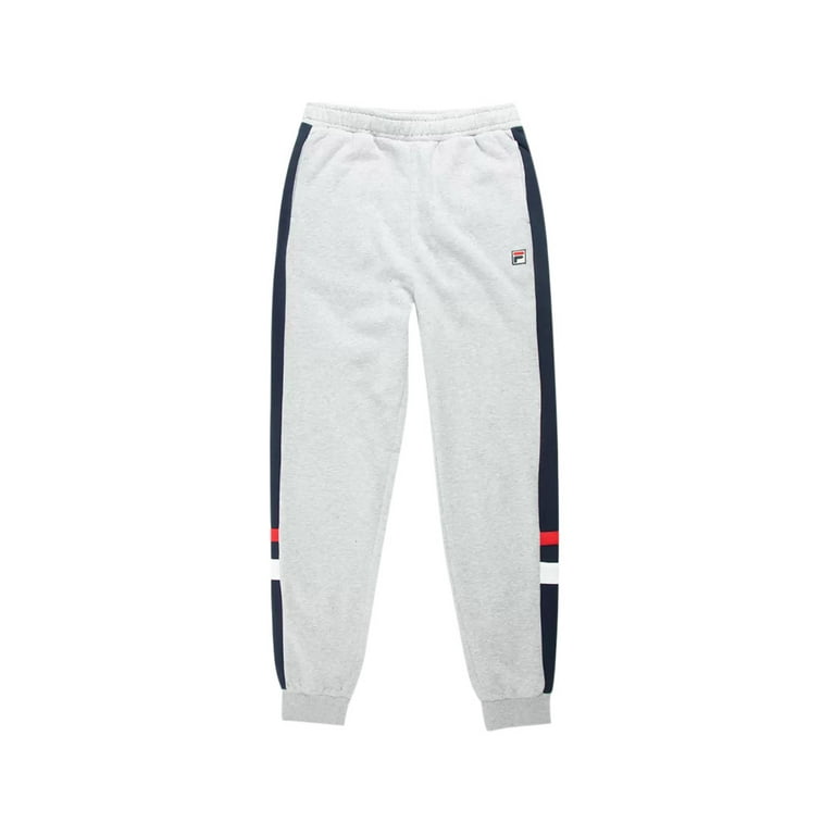 Fila Romolo Sweatpants Mens Active Pants Size S, Color: White/Blue/Red 