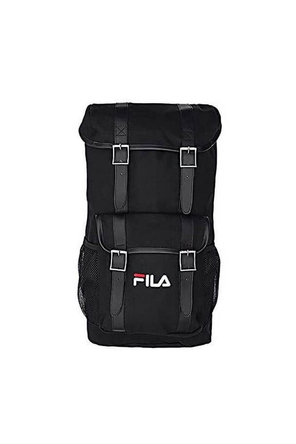 Rucksack Mens Backpacks Size Os, Color: Black/White/Chinese Red