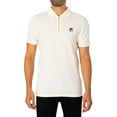 thumbnail image 1 of Fila Rufus Texture Stripe Polo Shirt, White, 1 of 5