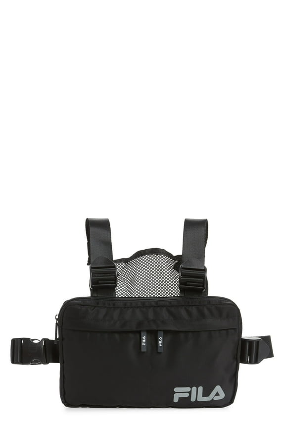 Rushbourne Chest Rig Unisex Backpacks, Color: Black