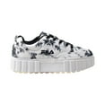 thumbnail image 1 of Fila Sandblast Low Dark Tie Dye Women's Shoes Black-White 5cm01214-791, 1 of 6