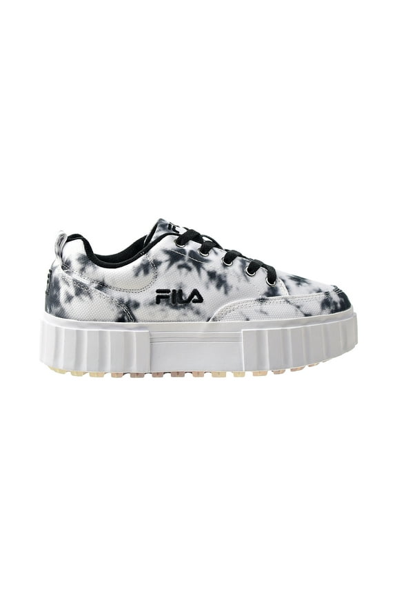 Sandblast Low Dark Tie Dye Women's Shoes Black-White 5cm01214-791