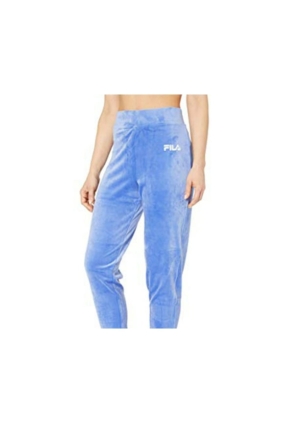Sara Velour Jogger Womens Active Pants Size Xl, Color: Ampb/White