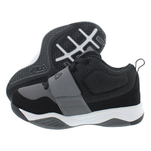 Fila Skybuzzer 2 Boys Shoes Size 1.5, Color: Black/Grey