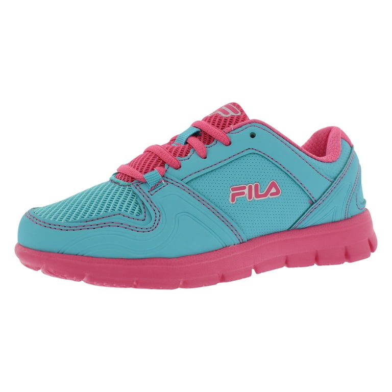 Pink and blue fila shoes new arrivals