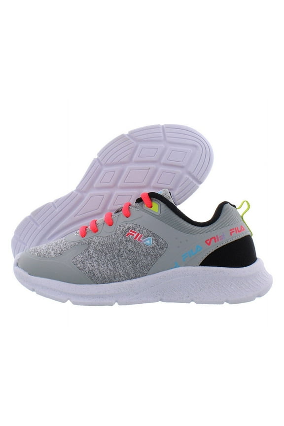Speedchaser 3 Girls Shoes Size 10.5, Color: Grey/Pink
