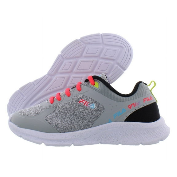 Fila Speedchaser 3 Girls Shoes Size 11.5, Color: Grey/Pink