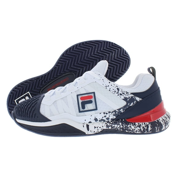 Fila Speedserve Energized Mens Shoes Size 10.5, Color: White/Navy/Red