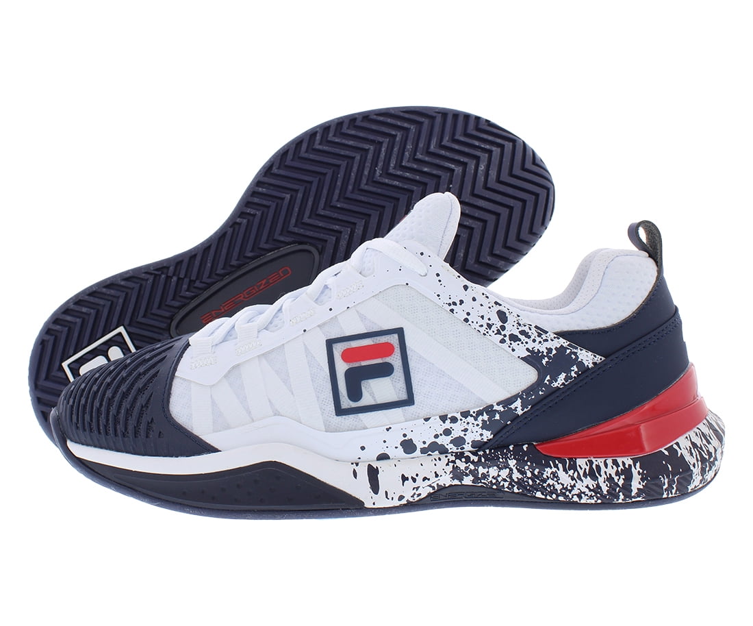 Fila Speedserve Energized Mens Shoes Size 10.5, Color: White/Navy