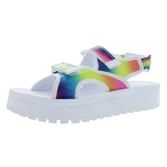 Fila Spot Eva Tie Dye Girls Shoes Size 1, Color: White/Tie Dye