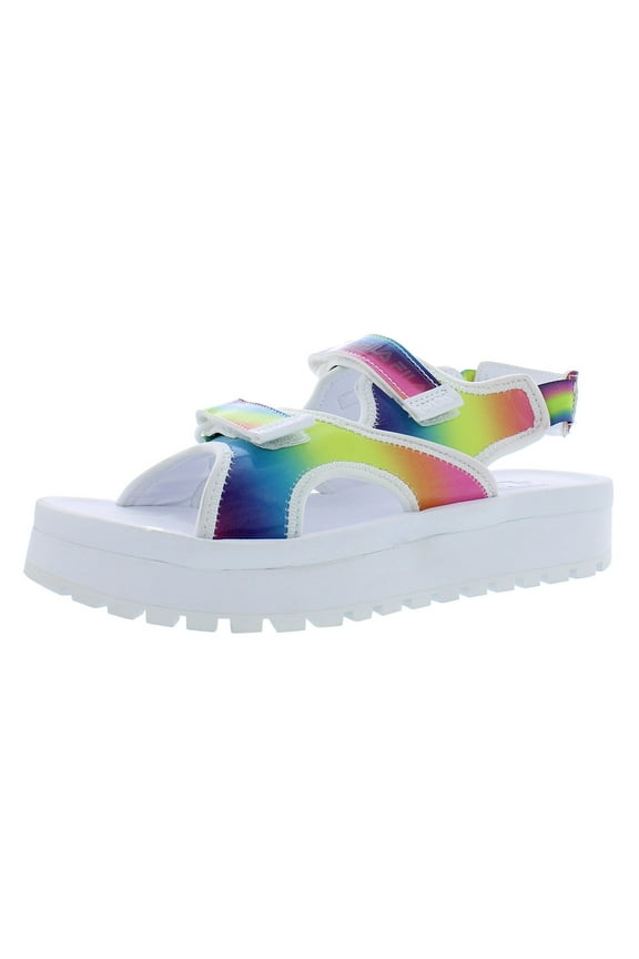 Spot Eva Tie Dye Girls Shoes Size 1, Color: White/Tie Dye