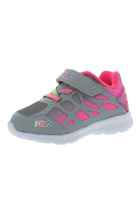 Superstride 2 Strap Baby Girls Shoes Size 8, Color: Grey