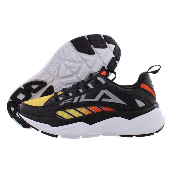 Fila Surefire Boys Shoes Size 4.5, Color: Black/Orange
