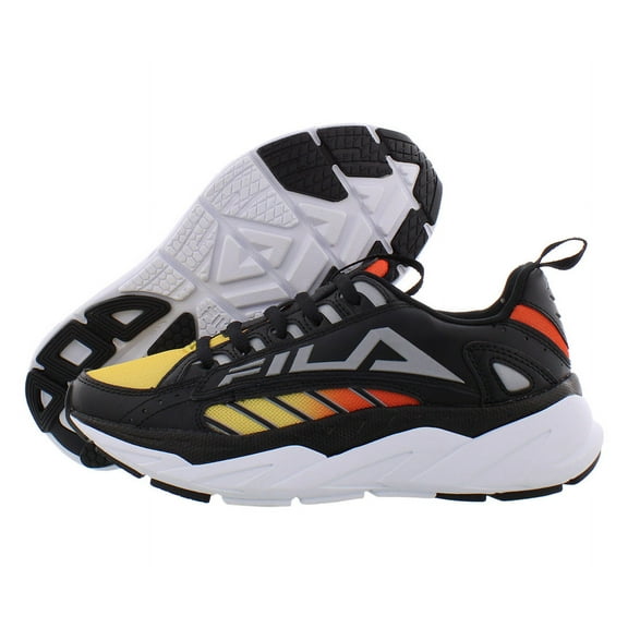 Fila Surefire Boys Shoes Size 5, Color: Black/Orange