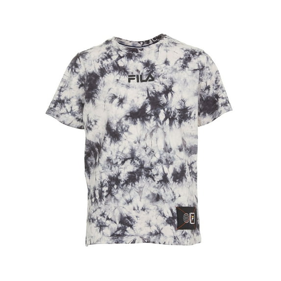 Fila Susto Aop Marble Tee Boys Active Shirts & Tees Size S, Color: Black Tie Dye