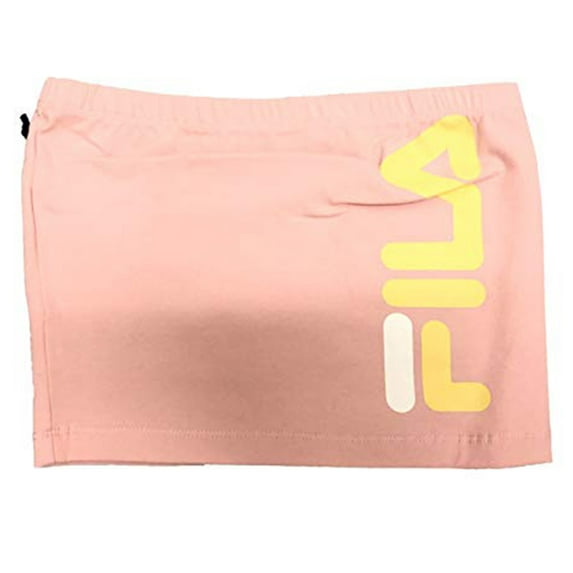 Fila Teodora Banded Top Womens Active Shirts & Tees Size L, Color: Pnkchk / Pban / White