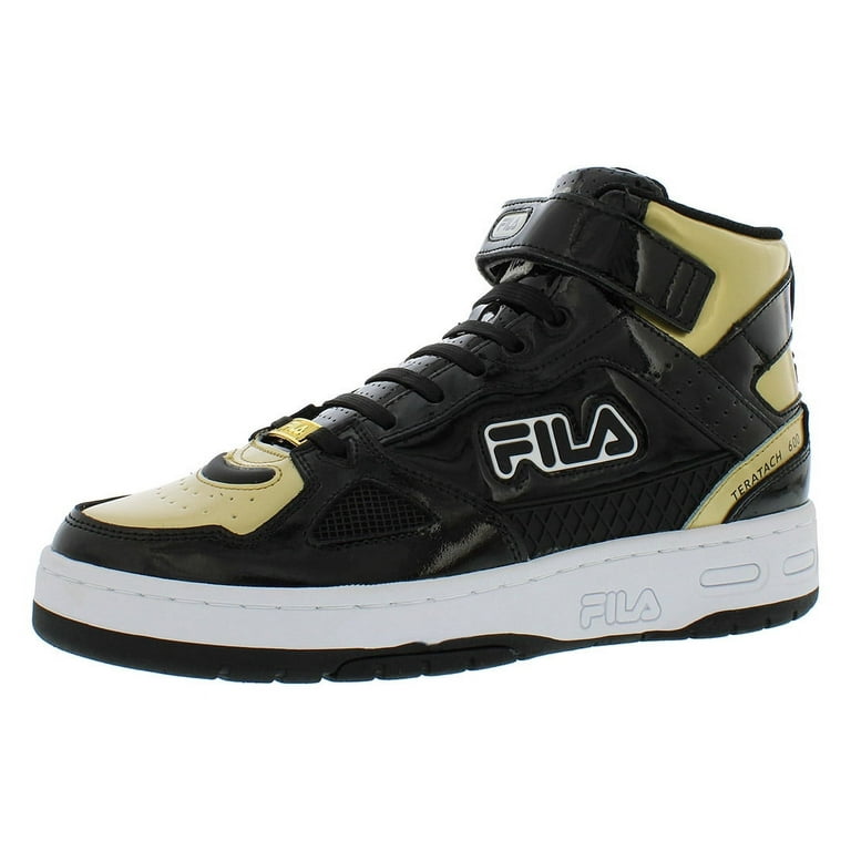 Fila Teratach 600 Mid Mens Shoes Size 10 Color Black Gold