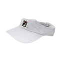thumbnail image 1 of Fila Unisex Heritage Nylon Adjustable Strap Visor, Curved Brim White, 1 of 2