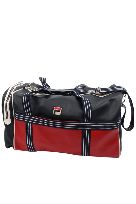 Unisex Landon Gym Bag, Adult, Peacock/Red/White, OS