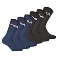 thumbnail image 1 of Fila Unisex Socks Cotton Multicoloured 2.5-5 Uk, 1 of 5