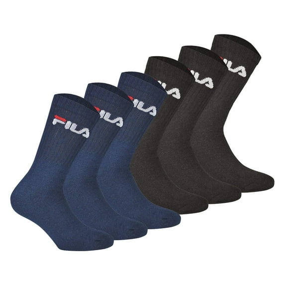 Fila Unisex Socks Cotton Multicoloured 2.5-5 Uk