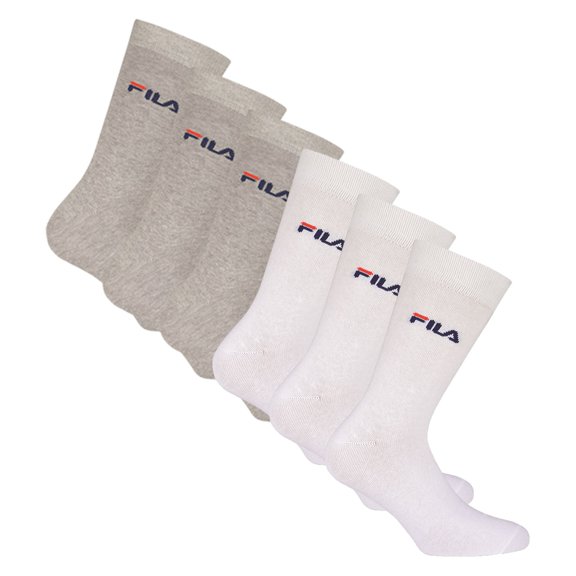 Fila Unisex Socks Cotton Multicoloured 2.5-5 Uk