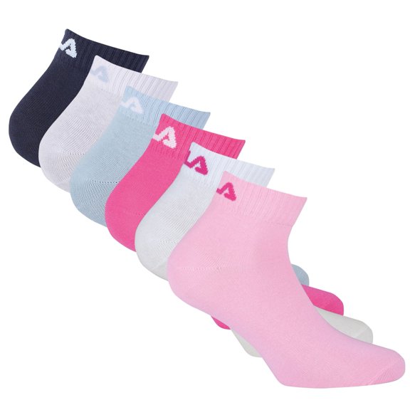 Fila Unisex Socks Cotton Multicoloured 2.5-5 Uk