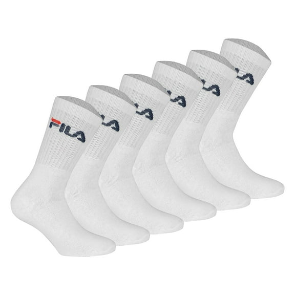 Fila Unisex Socks Cotton White 6-8,5