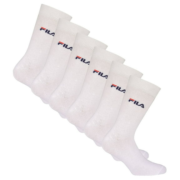 Fila Unisex Socks Cotton White 6-8,5