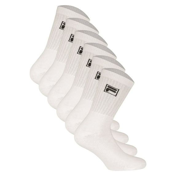 Fila Unisex Socks Cotton White 6-8,5