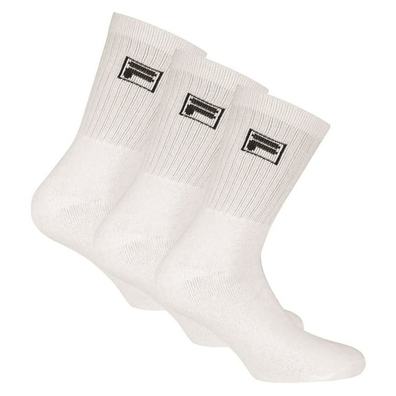 Fila Unisex Socks Cotton White 9-11,5
