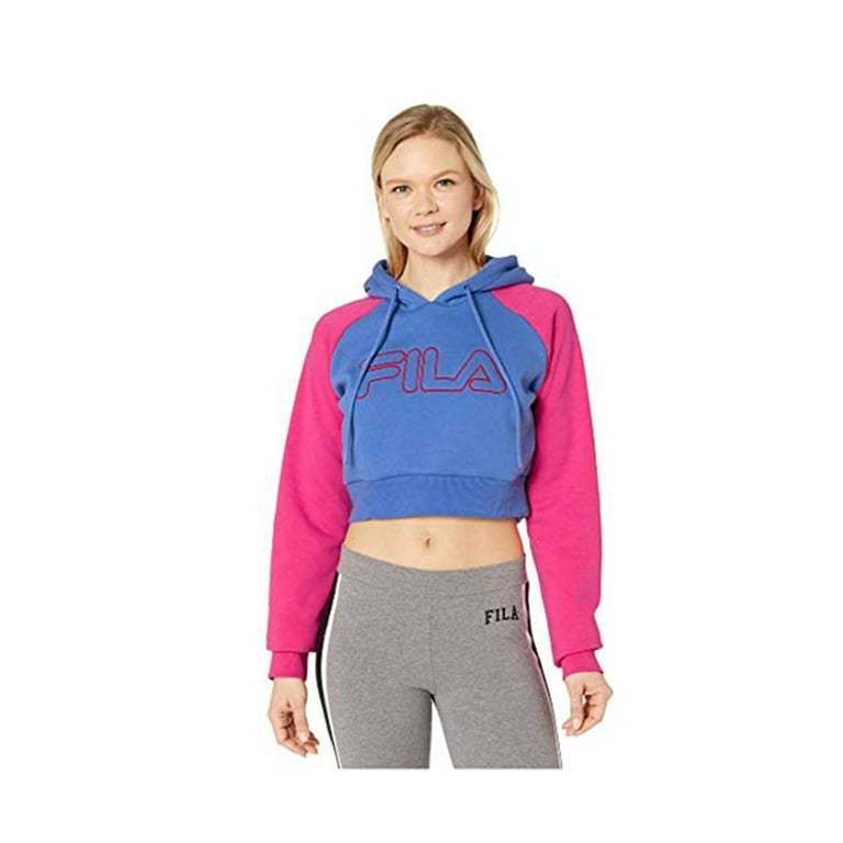 Fila Valeria Active Hoodies Size S Color Amparo Blue Magenta