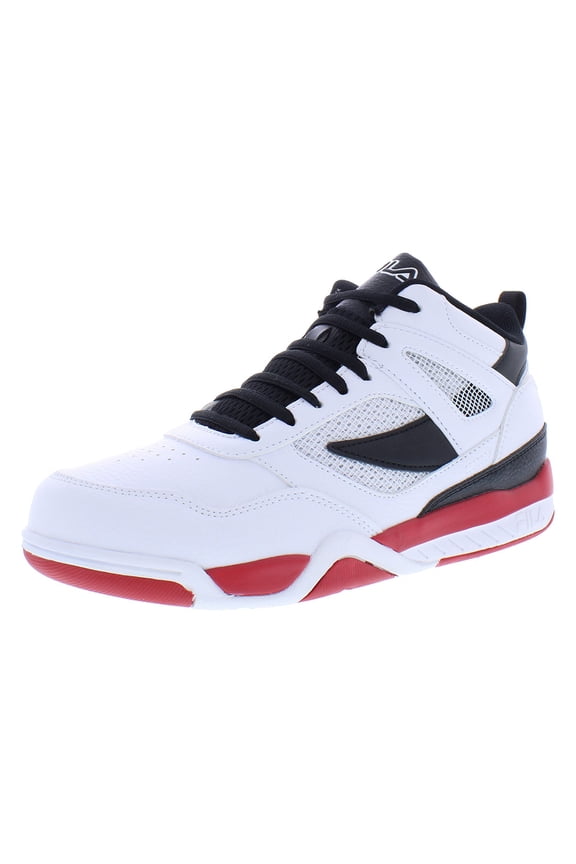 Vert Hops Mens Shoes Size 10.5, Color: White/Black/Red