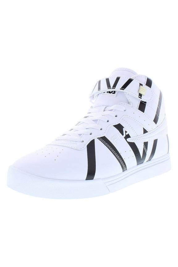 Vulc 13 Strip T Mens Shoes Size 10, Color: White/Black/White