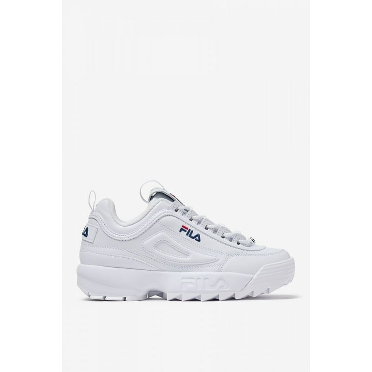 Fila Women's Disruptor II Premium White Sneakers