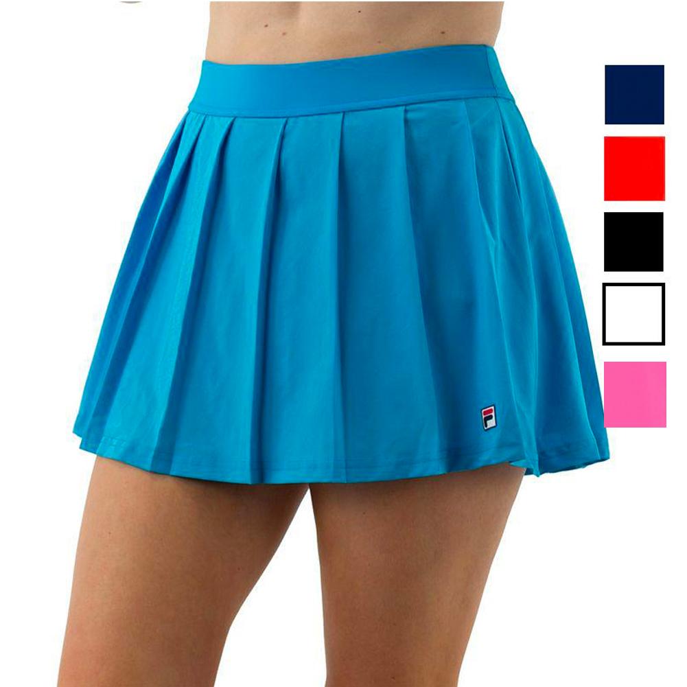 Fila Women s Essentials Wave Pleat Tennis Skort SMALL Hawaiian Ocean Walmart