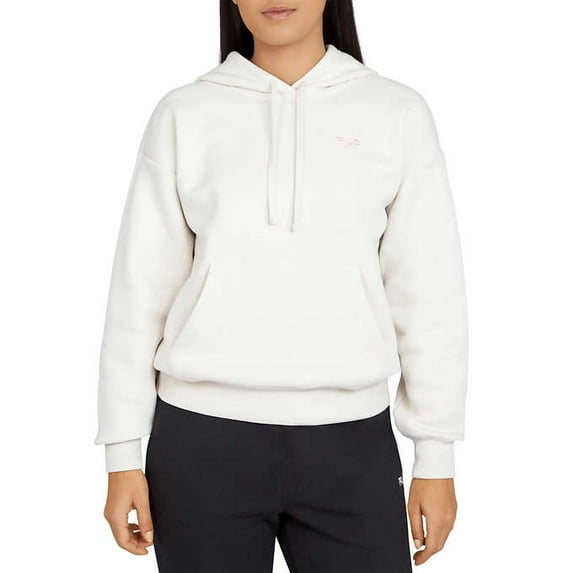 Fila Women's Long Sleeve Fleece Pullover Hoodie Size: XL, Color: White Sand