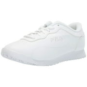 Fila Women's Memory Viable Slip Resistant Work Shoe Food Service 0 WHT/WHT/WHT