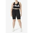 thumbnail image 1 of Fila Women's Plus Treasure Chest Graphic Sports Bra Black Size 3X, 1 of 4