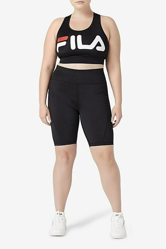 Women's Plus Treasure Chest Graphic Sports Bra Black Size 3X