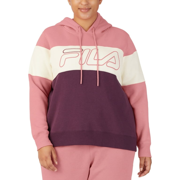 Plus size fila hoodie new arrivals