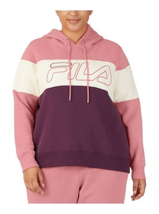 Plus size fila hoodie online
