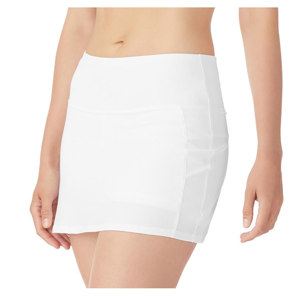 White top fila skirt
