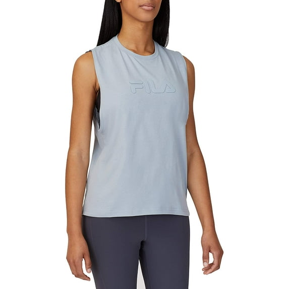 Fila Womens Diella Tank Small Blue Fog