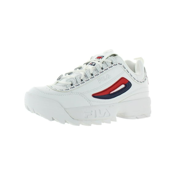 Fila Womens Disruptor 2 Premium Repeat Trainers Low Top Sneakers