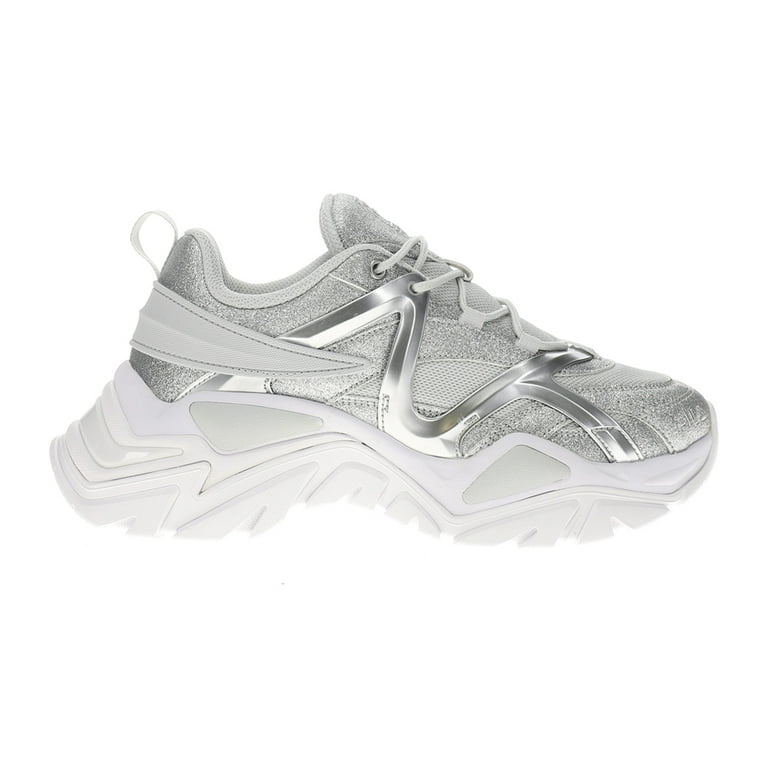 Fila Womens Electrove 3 Metallic Lace Up Athletic Sneakers Casual