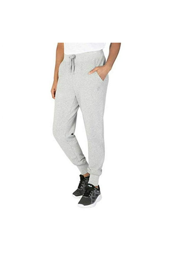 Womens French Terry Jogger, Grey Heather, 3X