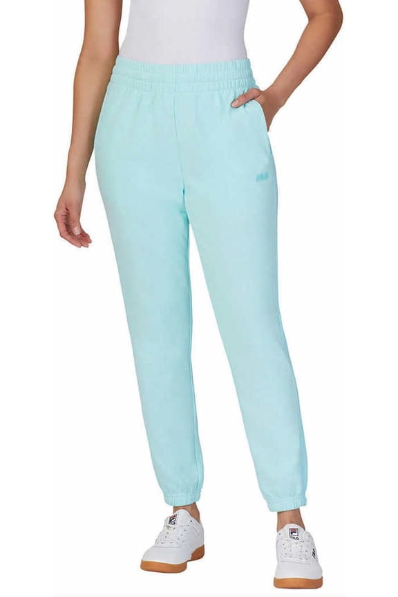 Womens French Terry Jogger (US, Alpha, XX-Large, Regular, Regular, Blue Tint)