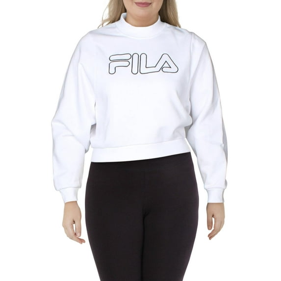 Fila Hanami Womens Active Sweaters Size Xl, Color: White/Black