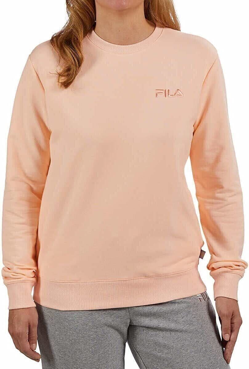 Fila Womens Midweight French Terry Crewneck Long Sleeve Sweatshirt